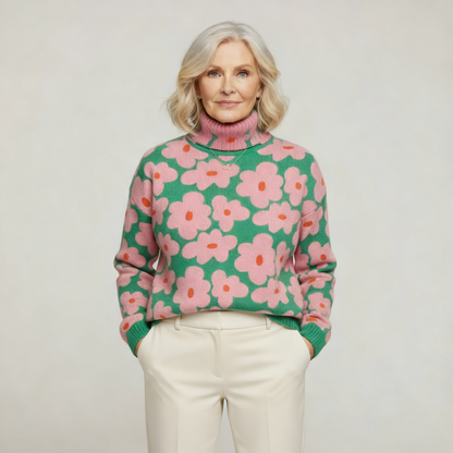 HOLLY | FESTIVE CHRISTMAS TREE KNIT SWEATER
