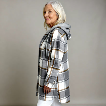 MARTINA | WOMEN'S MESH BUTTON PLACKET JACKET