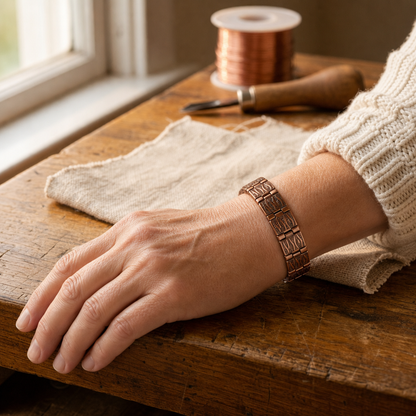 CHLOE | GRIT COPPER BRACELET