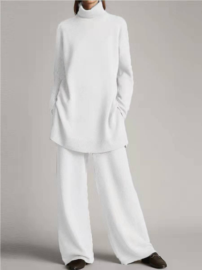 LUCY | TOP AND WIDE LEG PANTS CASUAL SET