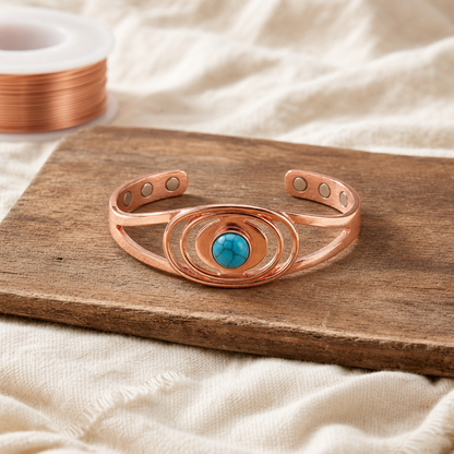 HANNAH | SEDGE COPPER BRACELET