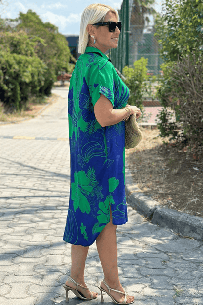 DAPHNE | ELEGANT BUTTON-UP DRESS